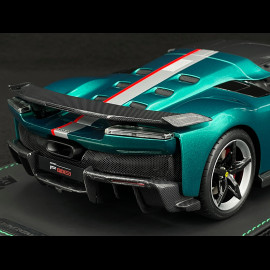 Ferrari F80 2024 Juwelengrün / Zweifarbige Carbonfelgen 1/18 BBR Models P18253F1