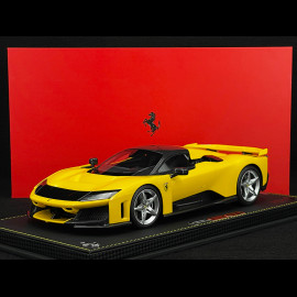 Ferrari F80 2024 Giallo Modena / Silberne Felgen 1/18 BBR Models P18253L