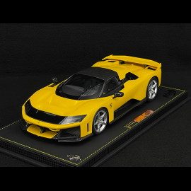 Ferrari F80 2024 Giallo Modena / Silver Rims 1/18 BBR Models P18253L