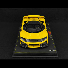 Ferrari F80 2024 Giallo Modena / Silberne Felgen 1/18 BBR Models P18253L