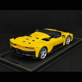 Ferrari F80 2024 Giallo Modena / Silver Rims 1/18 BBR Models P18253L