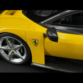 Ferrari F80 2024 Giallo Modena / Silver Rims 1/18 BBR Models P18253L