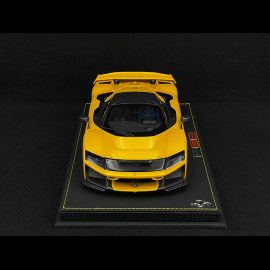 Ferrari F80 2024 Giallo Tristrato / Silberne Felgen 1/18 BBR Models P18253B
