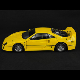 Ferrari F40 1987 Yellow 1/12 KK Scale KKDC120252