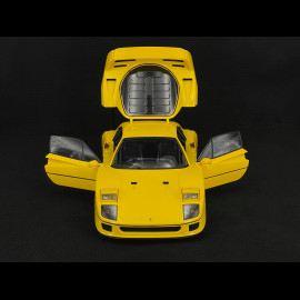 Ferrari F40 1987 Yellow 1/12 KK Scale KKDC120252