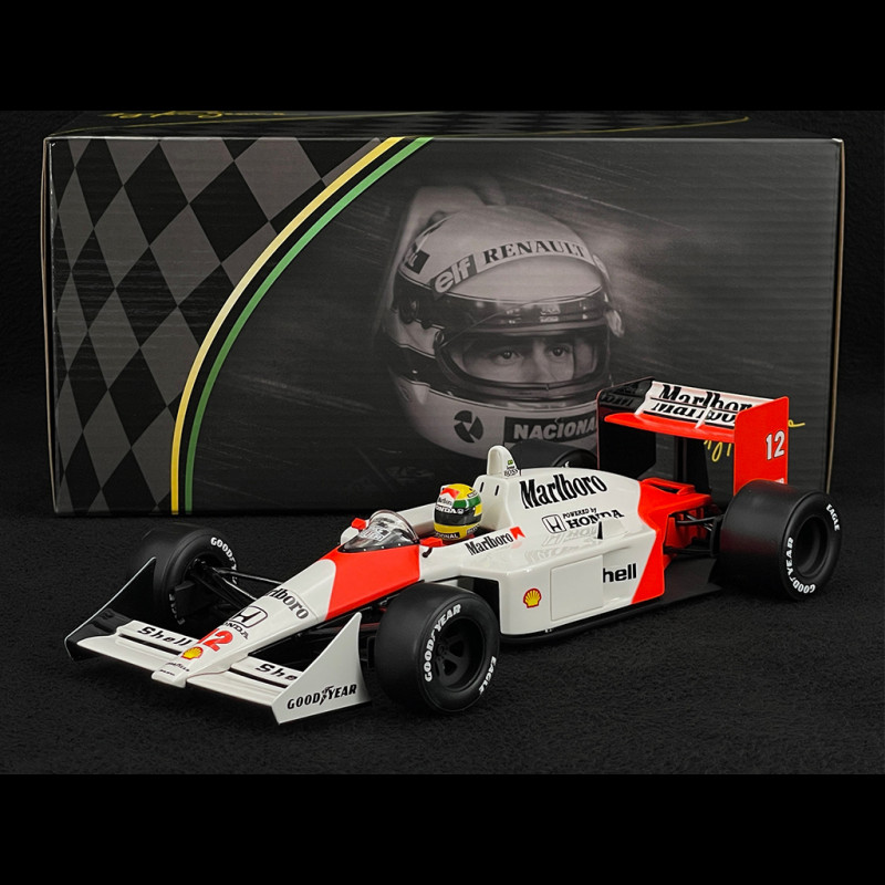 Ayrton Senna McLaren MP4/4 n° 12 Weltmeister Japan 1988 F1 1/18 Premium X SENR18002