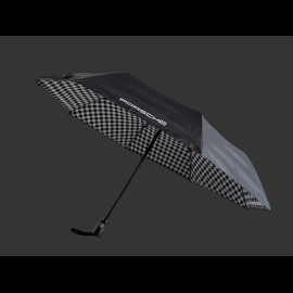 Porsche Umbrella Pepita Compact Black MAP04002025