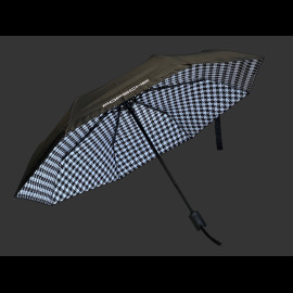 Porsche Umbrella Pepita Compact Black MAP04002025