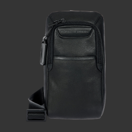 Porsche Design Leather Shoulder Bag Roadster Evo 26 cm Black 4056487093833