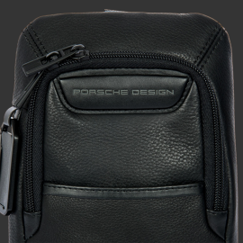 Porsche Design Leder-Schultertasche Roadster Evo 26 cm Schwarz 4056487093833