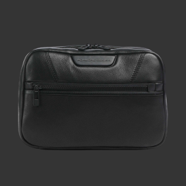 Porsche Design Kulturbeutel Roadster Evo Leder Schwarz 4056487093888