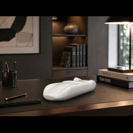 Maserati Skulptur 300S 1956 Silhouette Weiß Hergestellt in Italien 1/18 BBR Models 920026756