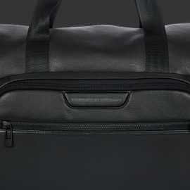 Porsche Design Reisetasche Roadster Evo Weekender Leder Schwarz 4056487093895