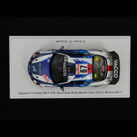Alpine A110 Rally RGT n° 67 Sieger RGT Rallye Monte Carlo 2025 1/43 Spark S6895