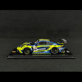 Porsche 911 GT3 R Type 992 n° 96 2nd 24h Spa 2025 1/43 Spark SB850
