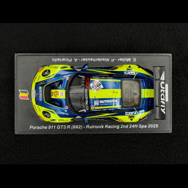 Porsche 911 GT3 R Typ 992 n° 96 2. 24h Spa 2025 1/43 Spark SB850