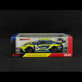 Porsche 911 GT3 R Typ 992 n° 96 2. 24h Spa 2025 1/43 Spark SB850