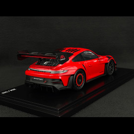 Porsche 911 GT3 RS Type 992 2024 kit Manthey Guards Red 1/18 Spark WAP0213010TGT3