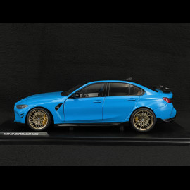 BMW M3 Performance 2024 Daytona Beach Blue 1/18 Solido S1814303