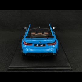 BMW M3 Performance 2024 Daytona Beach Blue 1/18 Solido S1814303