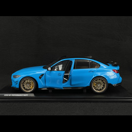 BMW M3 Performance 2024 Daytona Beach Blue 1/18 Solido S1814303