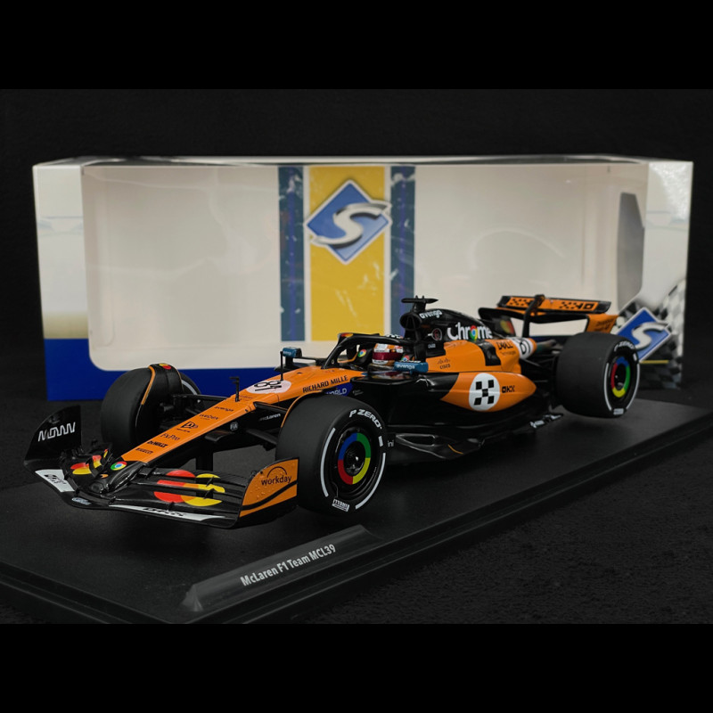 Oscar Piastri McLaren MCL39 n° 81 3rd Monaco GP 2025 F1 1/18 Solido S1818704