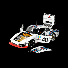 Vorbestellung - Kit Porsche 935 n° 40 24h Le Mans 1976 Martini 1/8 Bausatz Ixo Models - pünktlich zu Weihnachten