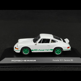 Porsche 911 Carrera RS 1973 weiß /grün 1/43 Welly MAP01997313