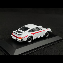 Porsche 911 Turbo 3.0 Type 930 1975 Turbo 50 Edition White / Red 1/43 Welly MAP01993424