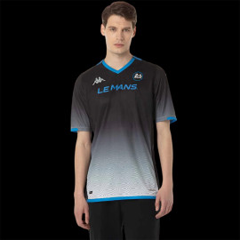 T-Shirt 24h Le Mans Kappa Schwarz / Weiß 341V8NW-A00 - Unisex
