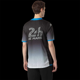 T-Shirt 24h Le Mans Kappa Schwarz / Weiß 341V8NW-A00 - Unisex