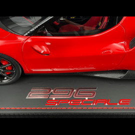 Ferrari 296 Speciale 2025 Rosso Corsa 1/18 BBR Models P18269B1