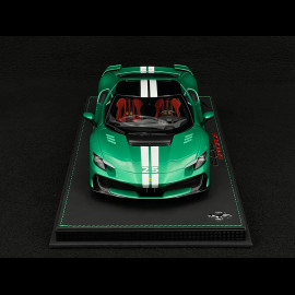 Ferrari 296 Speciale n° 25 2025 Verde Nürburgring / Weiße Streifen 1/18 BBR Models P18269A