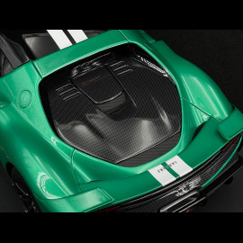 Ferrari 296 Speciale n° 25 2025 Verde Nürburgring / Weiße Streifen 1/18 BBR Models P18269A