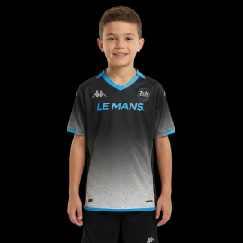 T-Shirt 24h Le Mans Kappa Schwarz / Weiß 341V8NW-A00 - kinder