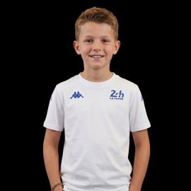 T-Shirt 24h Le Mans 2024 Kappa Weiß / Blau 321Y6BW-001 - kinder