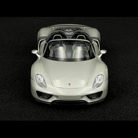 Porsche 918 Spyder 2014 Silver 1/24 Welly MAP02484824