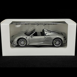 Porsche 918 Spyder 2014 Silver 1/24 Welly MAP02484824