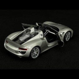 Porsche 918 Spyder 2014 Silver 1/24 Welly MAP02484824