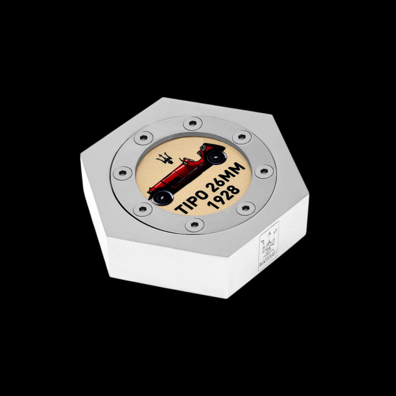 Maserati Paperweight Tipo 26MM 1928 Silver 920018104