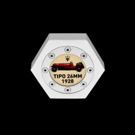 Maserati Briefbeschwerer Tipo 26MM 1928 Silber 920018104