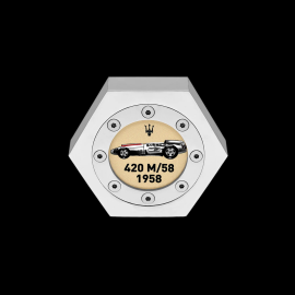 Maserati Briefbeschwerer 420M/58 Eldorado 1958 Silber 920018106