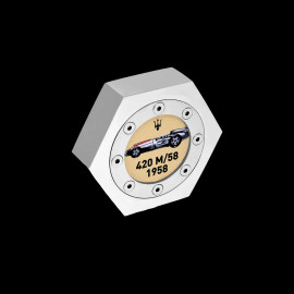 Maserati Paperweight 420M/58 Eldorado 1958 Silver 920018106