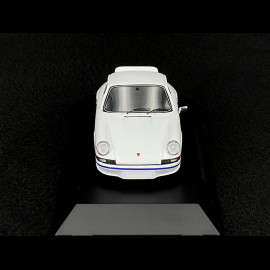 Porsche 911 Carrera RS 2.7 1972 Weiß / Blaue Streifen 1/43 Spark MAP02030225
