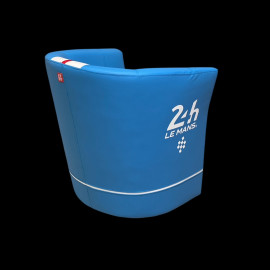 Tub Chair 24h Le Mans Light Blue / White / Red
