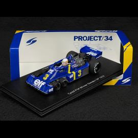 Jody Scheckter Tyrrell P34 n° 3 Sieger GP Schweden 1976 F1 1/43 Spark S7306