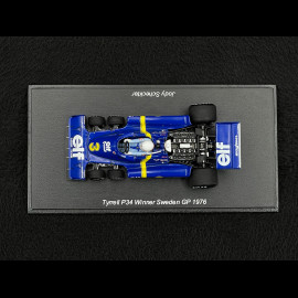 Jody Scheckter Tyrrell P34 n° 3 Winner Swedish GP 1976 F1 1/43 Spark S7306
