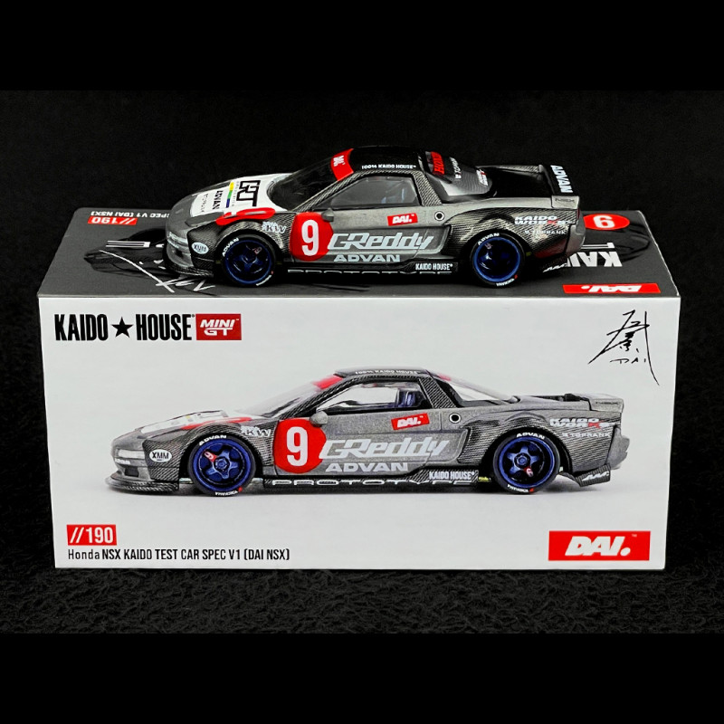 Honda NSX 1990 Kaido Test Car Spec V1 1/64 Mini GT KHMG190