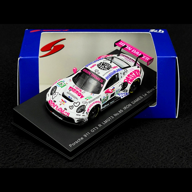 Porsche 911 GT3 R Type 992 n° 85 Iron Dames 24h Le Mans 2025 1/64 Spark 64S076