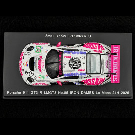 Porsche 911 GT3 R Type 992 n° 85 Iron Dames 24h Le Mans 2025 1/64 Spark 64S076